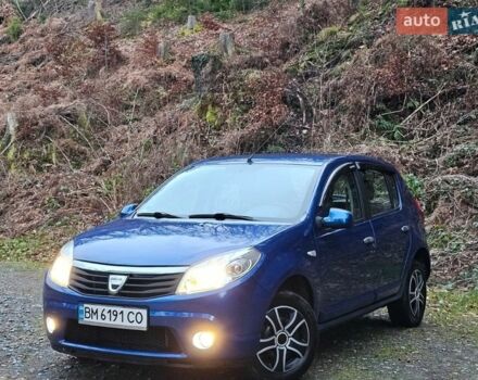 Синий Дачия Сандеро, объемом двигателя 1.6 л и пробегом 230 тыс. км за 4500 $, фото 1 на Automoto.ua