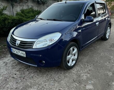 Дачія Sandero 2009 у Александрие на Automoto.ua Синій Дачія Sandero, об'ємом двигуна 1.4 л та пробігом 204 тис. км за 4600 $, фото 1 на Automoto.ua