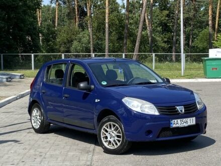 Дачія Sandero 2009 у Черкасах на Automoto.ua Синій Дачія Sandero, об'ємом двигуна 1.4 л та пробігом 4 тис. км за 3199 $, фото 1 на Automoto.ua
