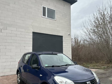 Синий Дачия Сандеро, объемом двигателя 1.2 л и пробегом 160 тыс. км за 4650 $, фото 1 на Automoto.ua