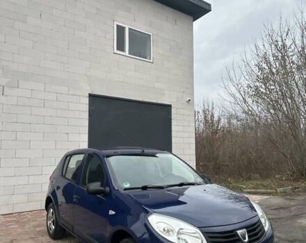 Синій Дачія Sandero, об'ємом двигуна 1.2 л та пробігом 160 тис. км за 4650 $, фото 1 на Automoto.ua