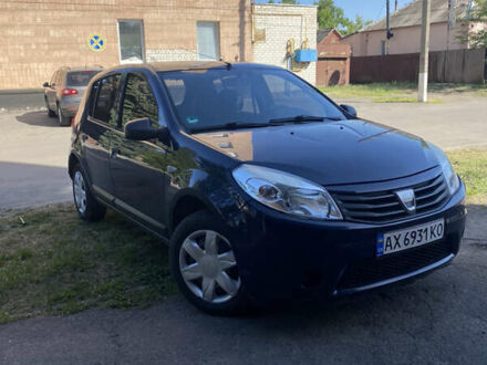 Синій Дачія Sandero, об'ємом двигуна 1.2 л та пробігом 187 тис. км за 4500 $, фото 1 на Automoto.ua