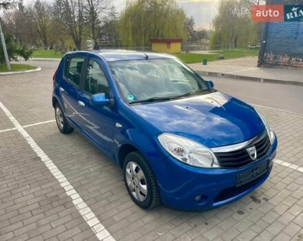Синий Дачия Сандеро, объемом двигателя 1.5 л и пробегом 204 тыс. км за 4900 $, фото 1 на Automoto.ua