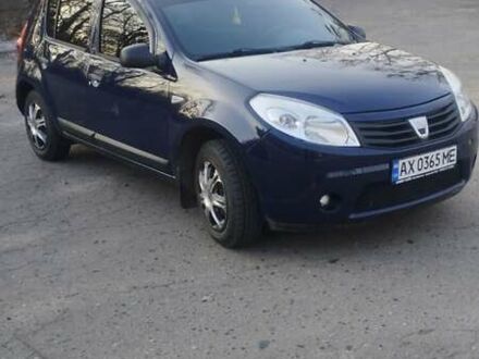 Дачія Sandero 2010 у Ахтырке на Automoto.ua Синій Дачія Sandero, об'ємом двигуна 1.2 л та пробігом 120 тис. км за 3999 $, фото 1 на Automoto.ua