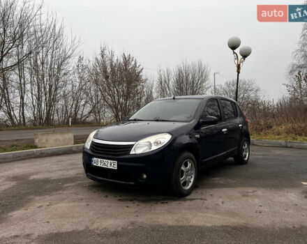 Синий Дачия Сандеро, объемом двигателя 1.4 л и пробегом 205 тыс. км за 4450 $, фото 1 на Automoto.ua