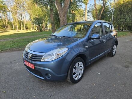 Синій Дачія Sandero, об'ємом двигуна 1.4 л та пробігом 91 тис. км за 6300 $, фото 1 на Automoto.ua