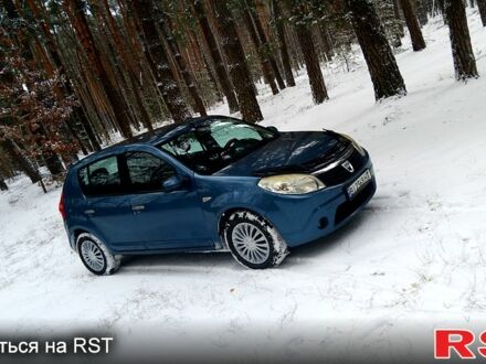 Синій Дачія Sandero, об'ємом двигуна 1.6 л та пробігом 220 тис. км за 3350 $, фото 1 на Automoto.ua