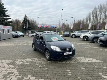 Синій Дачія Sandero, об'ємом двигуна 1.1 л та пробігом 180 тис. км за 4200 $, фото 1 на Automoto.ua