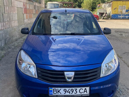 Синій Дачія Sandero, об'ємом двигуна 1.15 л та пробігом 161 тис. км за 4700 $, фото 1 на Automoto.ua