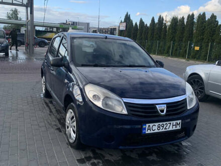 Синій Дачія Sandero, об'ємом двигуна 1.15 л та пробігом 215 тис. км за 3700 $, фото 1 на Automoto.ua