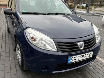 Синий Дачия Сандеро, объемом двигателя 1.2 л и пробегом 124 тыс. км за 4999 $, фото 1 на Automoto.ua
