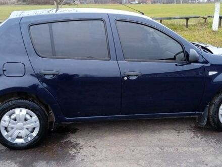 Синий Дачия Сандеро, объемом двигателя 1.1 л и пробегом 154 тыс. км за 4000 $, фото 1 на Automoto.ua