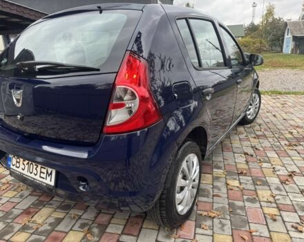 Синій Дачія Sandero, об'ємом двигуна 1.1 л та пробігом 208 тис. км за 3750 $, фото 1 на Automoto.ua