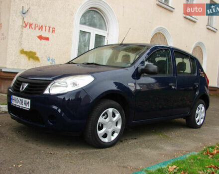 Синий Дачия Сандеро, объемом двигателя 1.2 л и пробегом 154 тыс. км за 4500 $, фото 1 на Automoto.ua