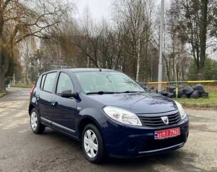 Синий Дачия Сандеро, объемом двигателя 1.2 л и пробегом 127 тыс. км за 4699 $, фото 1 на Automoto.ua