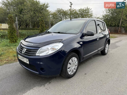 Дачия Сандеро 2012 в Чернигове на Automoto.ua Синий Дачия Сандеро, объемом двигателя 1.15 л и пробегом 290 тыс. км за 4200 $, фото 1 на Automoto.ua