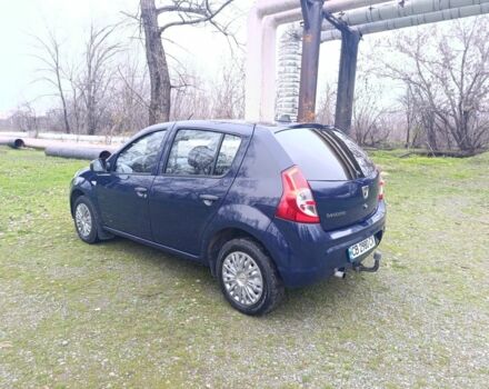 Синий Дачия Сандеро, объемом двигателя 1.2 л и пробегом 170 тыс. км за 3500 $, фото 1 на Automoto.ua