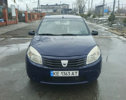 Синий Дачия Сандеро, объемом двигателя 1.1 л и пробегом 285 тыс. км за 4200 $, фото 1 на Automoto.ua