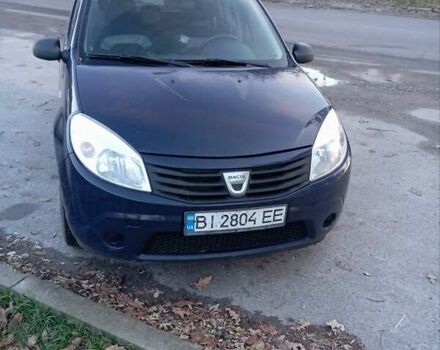 Синий Дачия Сандеро, объемом двигателя 1.15 л и пробегом 170 тыс. км за 5000 $, фото 1 на Automoto.ua