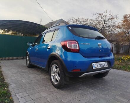 Синий Дачия Сандеро, объемом двигателя 1.5 л и пробегом 210 тыс. км за 7500 $, фото 1 на Automoto.ua