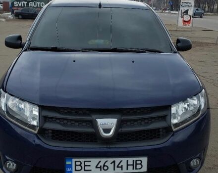 Синий Дачия Сандеро, объемом двигателя 1.1 л и пробегом 166 тыс. км за 4600 $, фото 1 на Automoto.ua