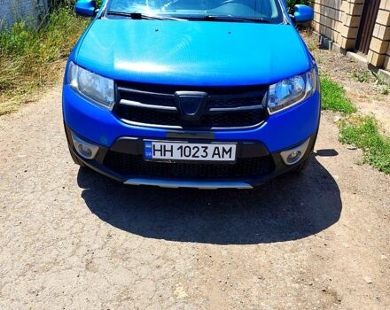 Синий Дачия Сандеро, объемом двигателя 1.5 л и пробегом 234 тыс. км за 6999 $, фото 1 на Automoto.ua