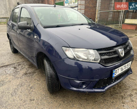 Синій Дачія Sandero, об'ємом двигуна 1.2 л та пробігом 216 тис. км за 3999 $, фото 1 на Automoto.ua