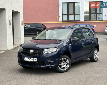 Синий Дачия Сандеро, объемом двигателя 1.2 л и пробегом 212 тыс. км за 3700 $, фото 1 на Automoto.ua