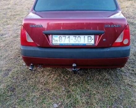 Червоний Дачія Solenza, об'ємом двигуна 1.4 л та пробігом 147 тис. км за 1150 $, фото 10 на Automoto.ua