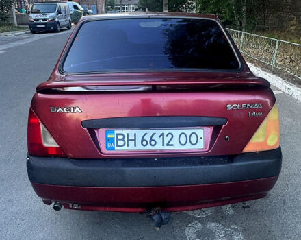 Красный Дачия Соленза, объемом двигателя 1.4 л и пробегом 185 тыс. км за 1000 $, фото 4 на Automoto.ua