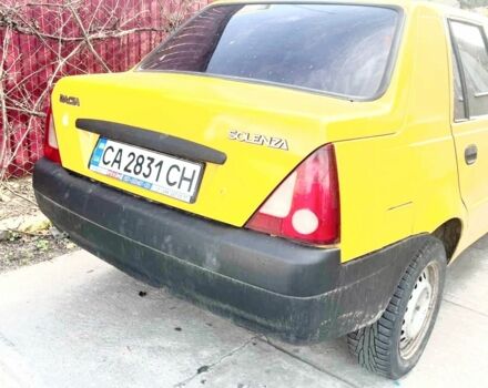 Желтый Дачия Соленза, объемом двигателя 1.4 л и пробегом 250 тыс. км за 1250 $, фото 1 на Automoto.ua