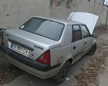 Серый Дачия Соленза, объемом двигателя 1.4 л и пробегом 329 тыс. км за 1000 $, фото 3 на Automoto.ua