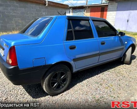 Синий Дачия Соленза, объемом двигателя 1.4 л и пробегом 265 тыс. км за 1600 $, фото 2 на Automoto.ua