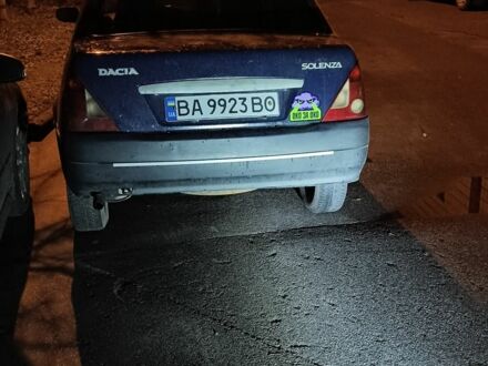 Синий Дачия Соленза, объемом двигателя 1 л и пробегом 250 тыс. км за 828 $, фото 1 на Automoto.ua