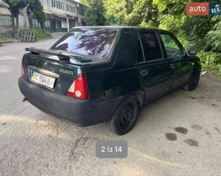 Зеленый Дачия Соленза, объемом двигателя 1.4 л и пробегом 287 тыс. км за 1100 $, фото 2 на Automoto.ua