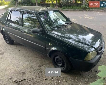 Зеленый Дачия Соленза, объемом двигателя 1.4 л и пробегом 287 тыс. км за 1100 $, фото 1 на Automoto.ua