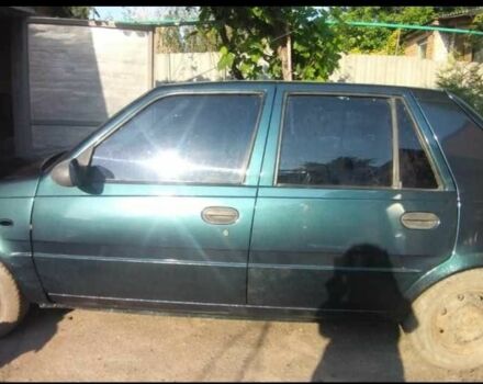 Зеленый Дачия Соленза, объемом двигателя 1.4 л и пробегом 244 тыс. км за 1700 $, фото 1 на Automoto.ua