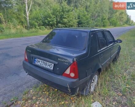 Дачия Соленза 2004 в Житомире на Automoto.ua Зеленый Дачия Соленза, объемом двигателя 1.4 л и пробегом 90 тыс. км за 1900 $, фото 1 на Automoto.ua