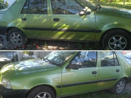 Зеленый Дачия Соленза, объемом двигателя 1.4 л и пробегом 300 тыс. км за 1800 $, фото 1 на Automoto.ua