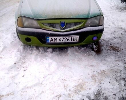 Зеленый Дачия Соленза, объемом двигателя 1.4 л и пробегом 80 тыс. км за 800 $, фото 1 на Automoto.ua