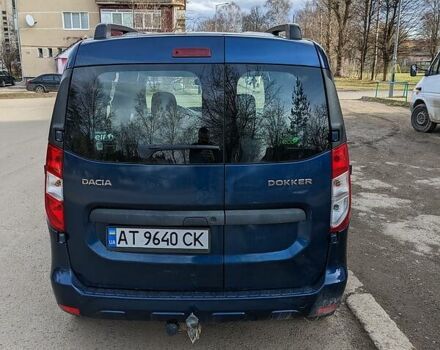 Синій Дачія Dokker пасс., об'ємом двигуна 1.5 л та пробігом 205 тис. км за 9199 $, фото 2 на Automoto.ua