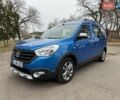 Синий Дачия Dokker Stepway, объемом двигателя 1.2 л и пробегом 101 тыс. км за 10500 $, фото 5 на Automoto.ua