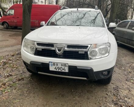 Белый Дачия Duster, объемом двигателя 1.5 л и пробегом 150 тыс. км за 7700 $, фото 1 на Automoto.ua