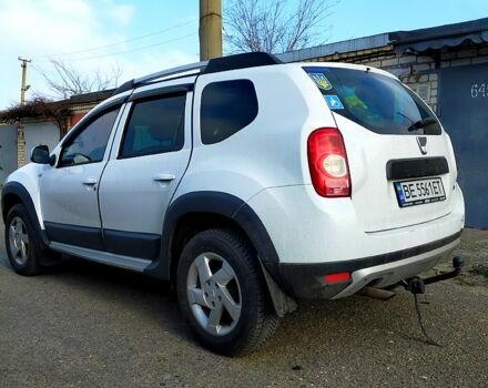 Белый Дачия Duster, объемом двигателя 1.5 л и пробегом 258 тыс. км за 9100 $, фото 3 на Automoto.ua