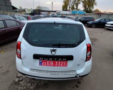 Білий Дачія Duster, об'ємом двигуна 1.5 л та пробігом 221 тис. км за 8900 $, фото 9 на Automoto.ua