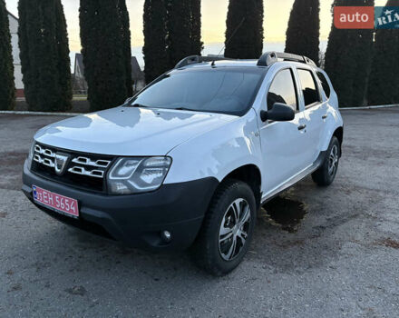 Белый Дачия Duster, объемом двигателя 1.6 л и пробегом 160 тыс. км за 9199 $, фото 1 на Automoto.ua
