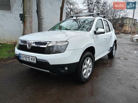 Білий Дачія Duster, об'ємом двигуна 1.6 л та пробігом 127 тис. км за 9500 $, фото 1 на Automoto.ua
