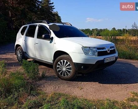Белый Дачия Duster, объемом двигателя 1.6 л и пробегом 202 тыс. км за 8750 $, фото 1 на Automoto.ua