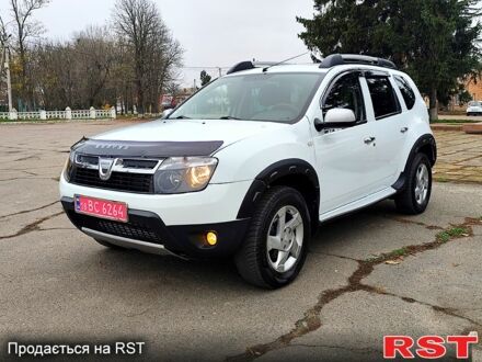 Белый Дачия Duster, объемом двигателя 1.5 л и пробегом 168 тыс. км за 10700 $, фото 1 на Automoto.ua