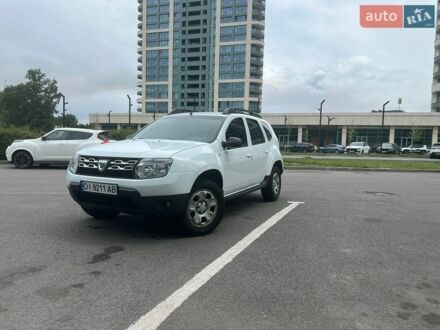 Белый Дачия Duster, объемом двигателя 1.46 л и пробегом 251 тыс. км за 9000 $, фото 1 на Automoto.ua